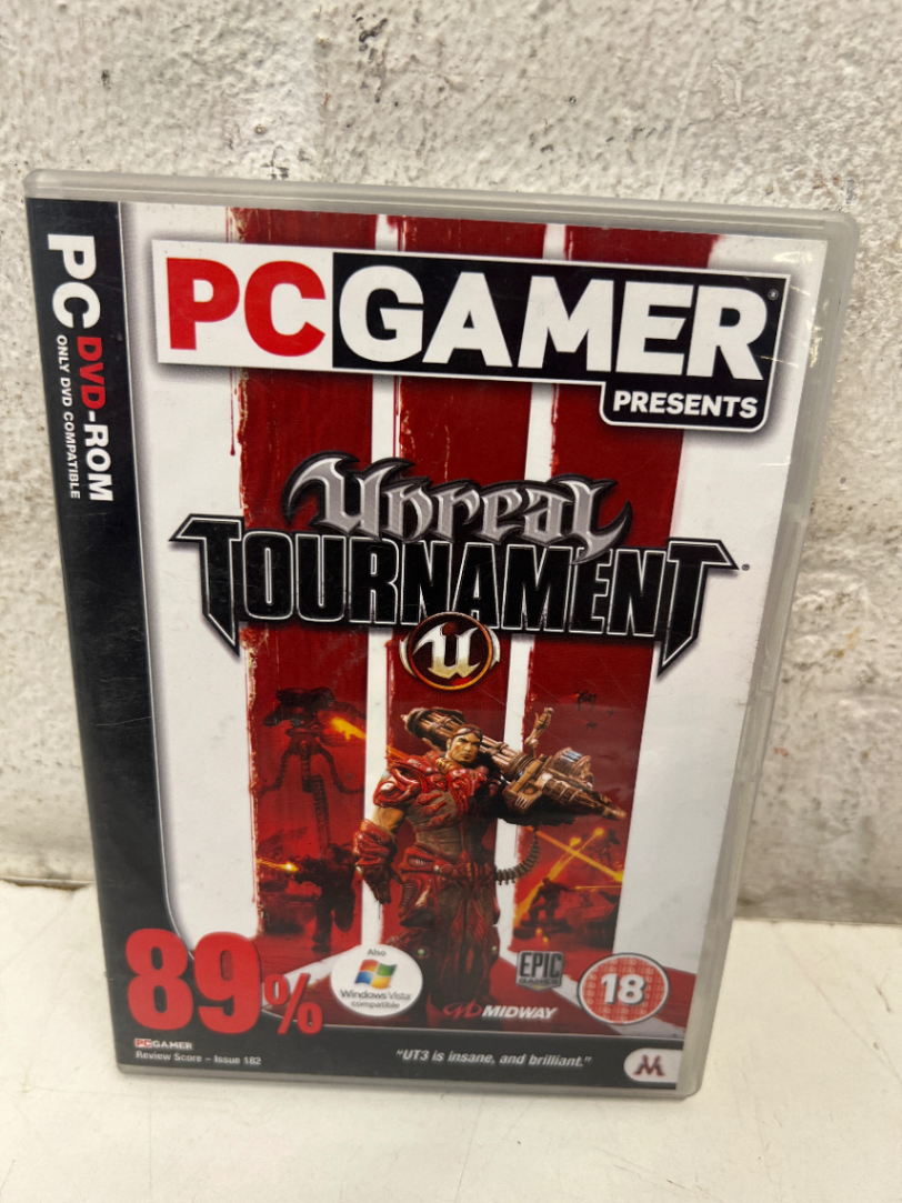 Unreal Tournament III PC DVD-ROM - Good Condition (PC Gamer Edition) - 2ndhandwarehouse.com