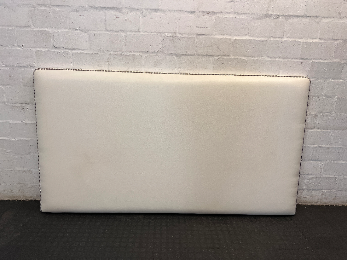 Classic King Leather Headboard with Stud Detailing - 2ndhandwarehouse.com