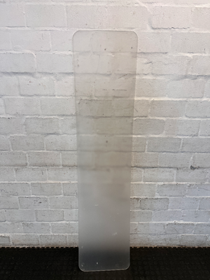 Frosted Acrylic Desk Privacy Divider - Used Fair Condition - 2ndhandwarehouse.com