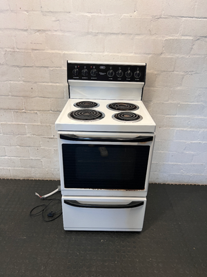 Defy Kitchenaire Six Twenty Electric Stove — One Plate Not Working and Rusted Coils - 2ndhandwarehouse.com