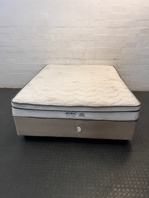 Restonic Ortho-Rest Queen Base Set — Used - Fair Condition - 2ndhandwarehouse.com