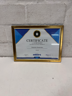 Gold Toned Metallic Picture Frame — Good Working Order - 2ndhandwarehouse.com