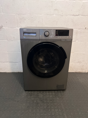 Defy Metallic Grey Front Loader Washing Machine — Good Working Order - 2ndhandwarehouse.com