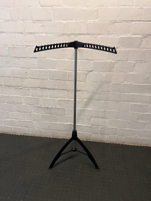 Portable Tripod Clothing Rack with Hanger Slots — Good Working O - 2ndhandwarehouse.com