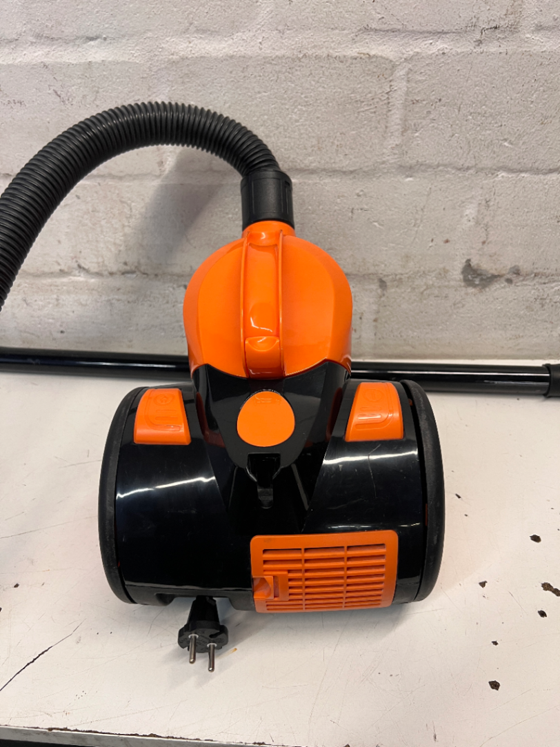 Bennett Read Orange and Black Vacuum Cleaner — Working with Fair Exterior C - 2ndhandwarehouse.com