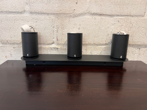 Eagle Lighting Matt Black 3-Light Spotlight Fixture — Unused in B - 2ndhandwarehouse.com