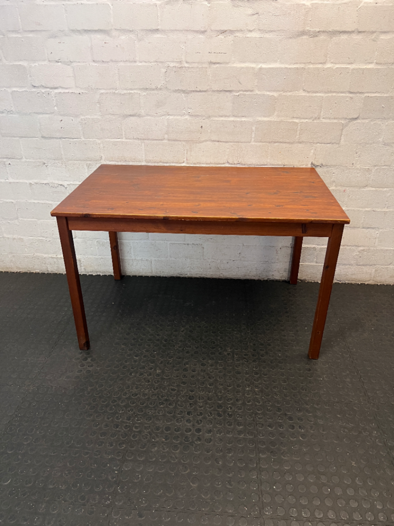 Classic Warm Wood Dining Table - 2ndhandwarehouse.com
