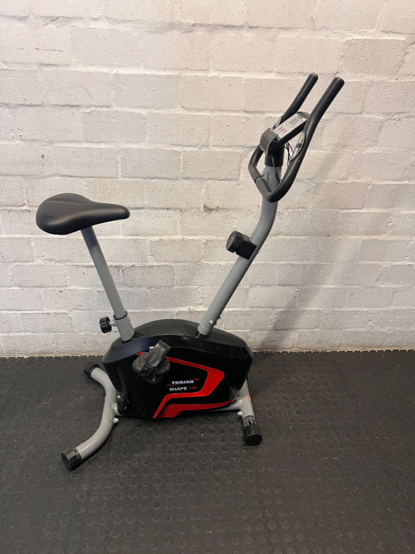 Trojan Shape 240 Upright Exercise Bike — Working; Well Used C - 2ndhandwarehouse.com