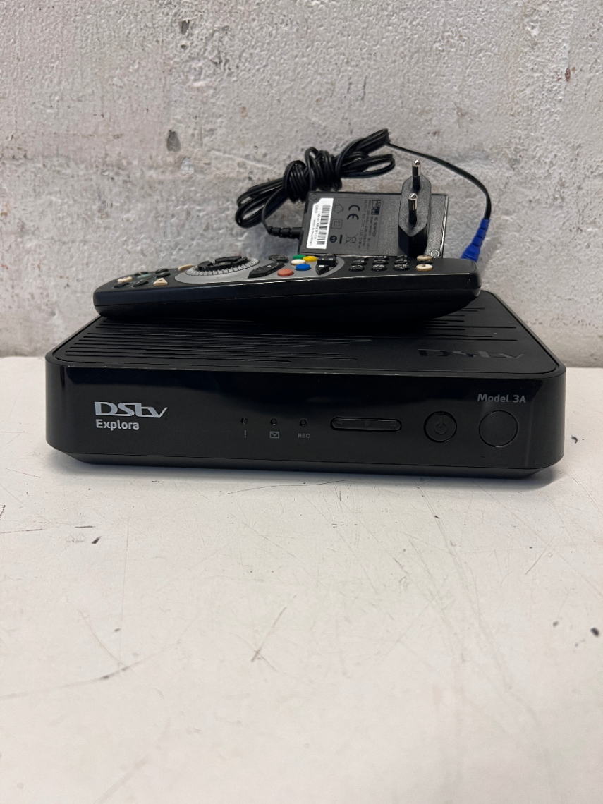 DStv Explora Model 3A Decoder with Remote — Good Working O - 2ndhandwarehouse.com