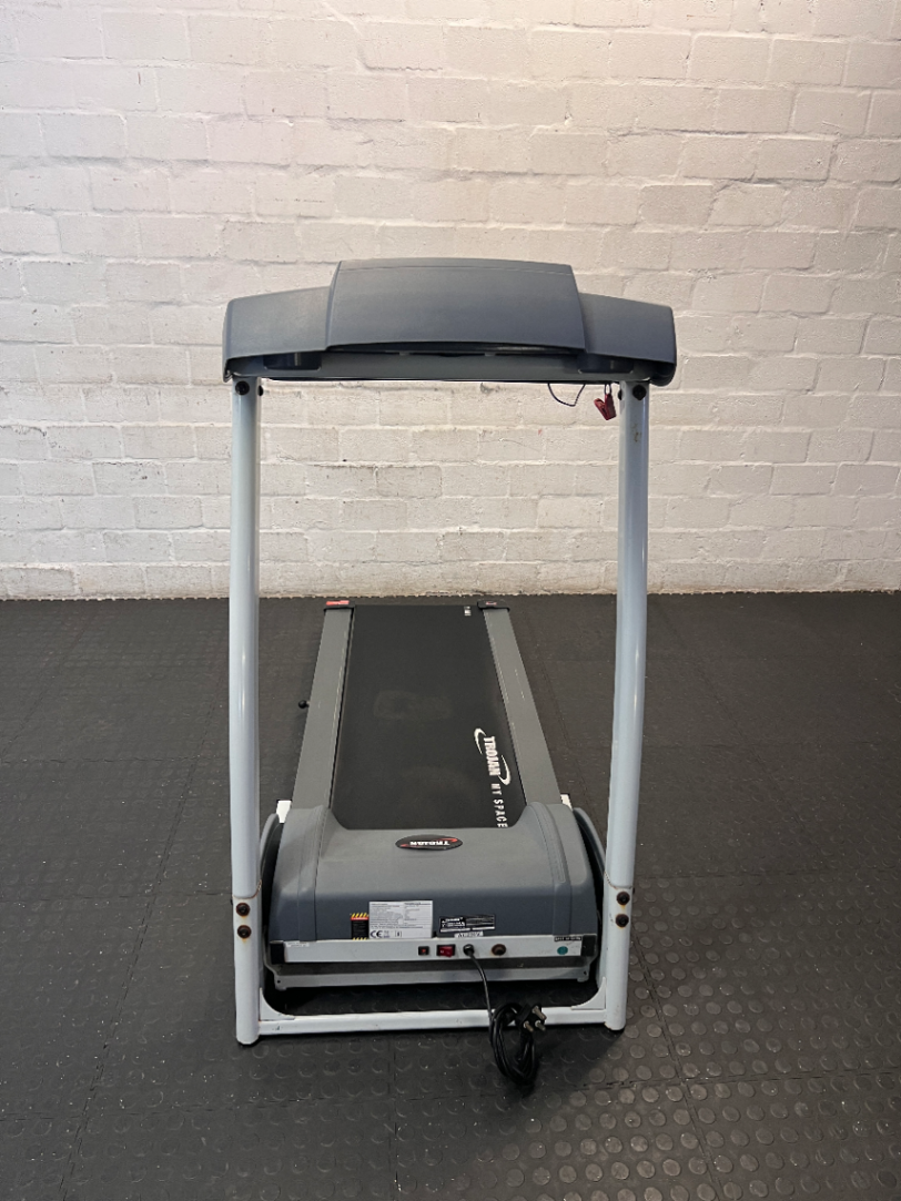 Trojan Grey and White Home Treadmill — Misaligned Running M - 2ndhandwarehouse.com