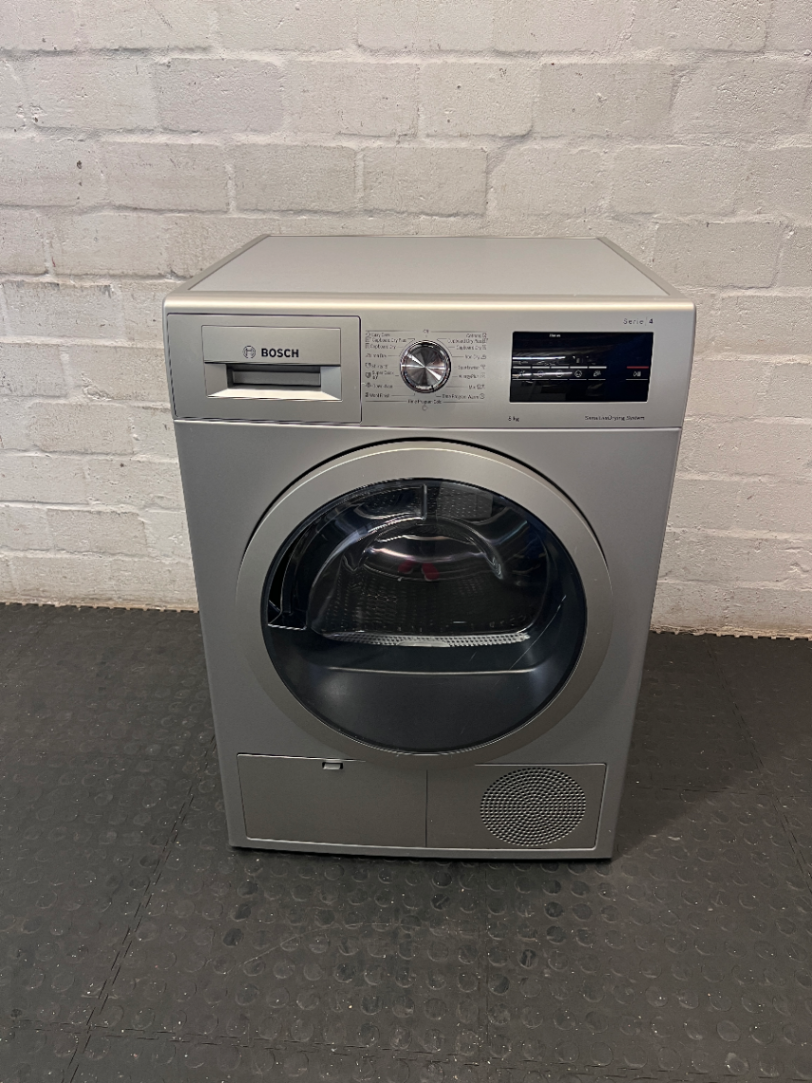 Bosch Serie 4 Grey Front-Loading Tumble Dryer — Good Working Order