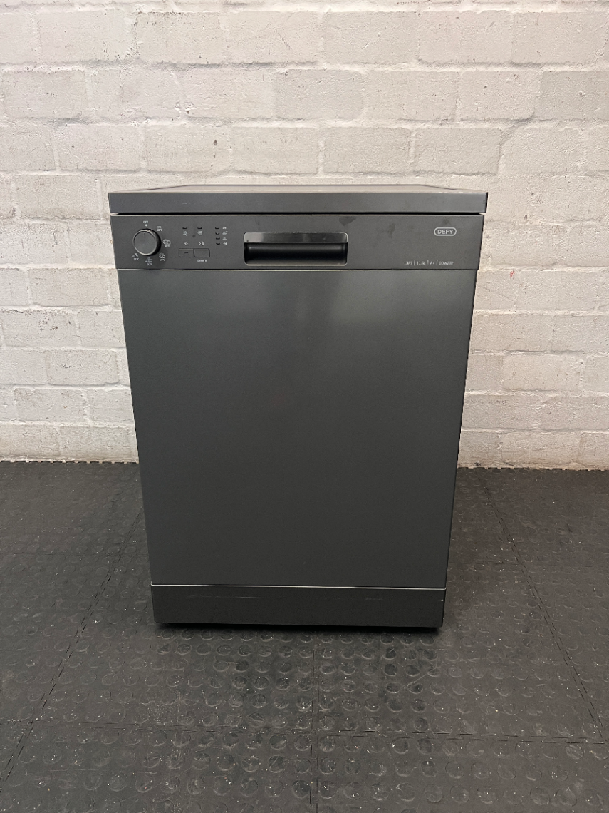 Defy Freestanding Dishwasher in Metallic Grey — Good Working Order - 2ndhandwarehouse.com