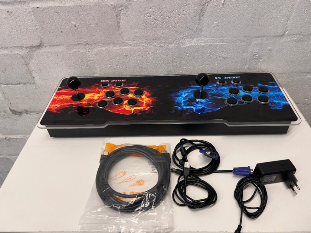 Pandora's Box Dual Arcade Console with Cables — Good Working Order