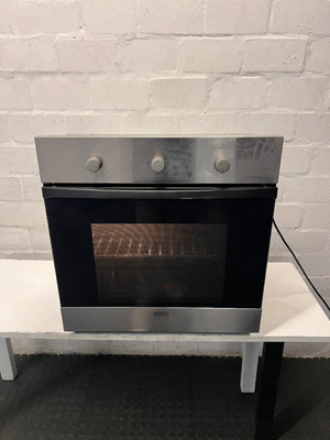 Defy Slimline 600 Built-in Oven in Stainless Steel — Good Working Order - 2ndhandwarehouse.com