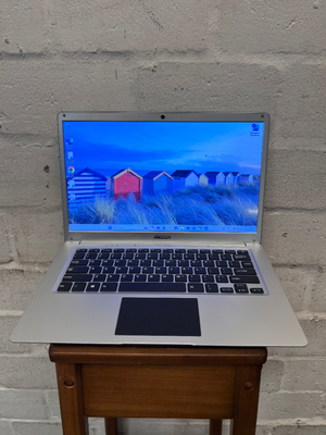 Mecer Silver Slimline Laptop — Keyboard Faults and Password Protected