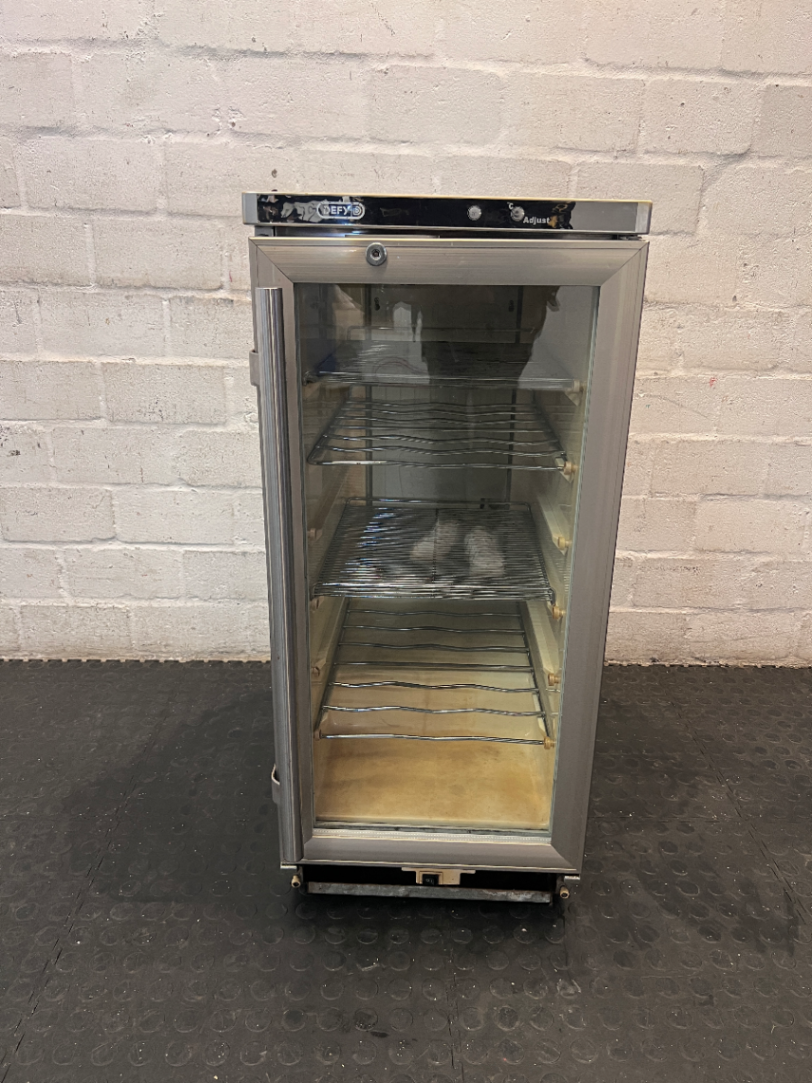 Defy Silver Glass Door Beverage Cooler — Not Powering On; Dirty Interior