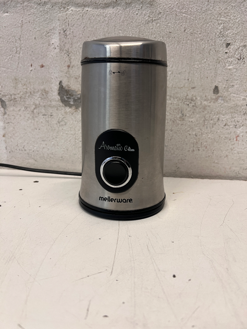 Mellerware Stainless Steel Coffee Bean Grinder