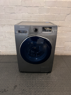 Samsung Grey Front Loader Washing Machine — Good Working Order
