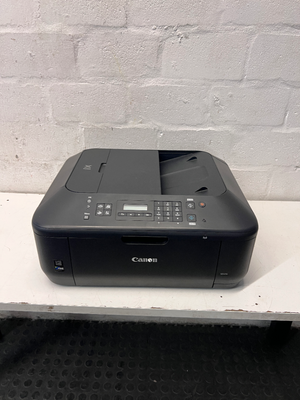 Canon PIXMA MX474 All-In-One Inkjet Printer — Operational With Depleted Ink Cartridges