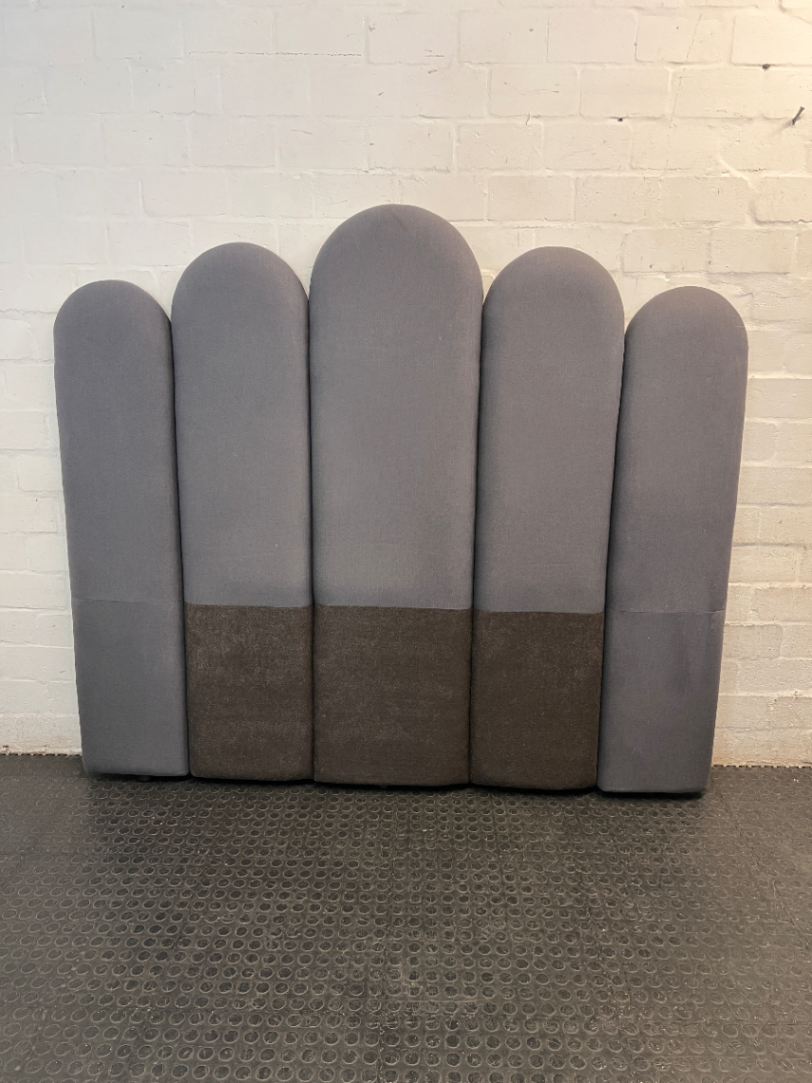 Coricraft Scalloped Upholstered Headboard — Very Good Used Condition