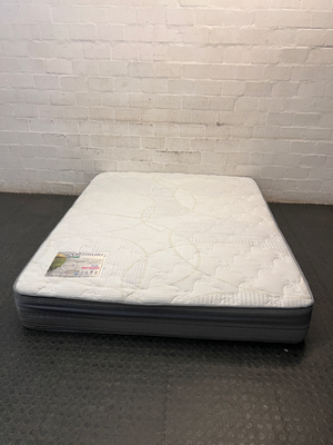 Queen Size Rest Assured Saxenburg Mattress — Well Used Condition