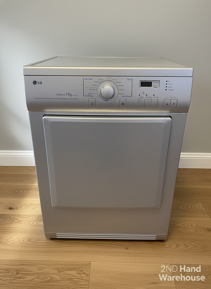 LG ClothesCare 7.5kg Tumble Dryer - Starts Immediately upon plugging In and stops only when Unplugged