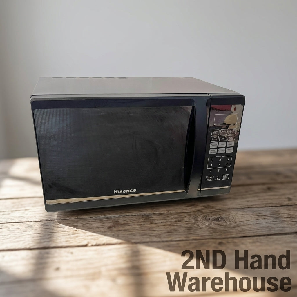 Hisense Black Microwave Oven - Pre-Owned Kitchen Essential