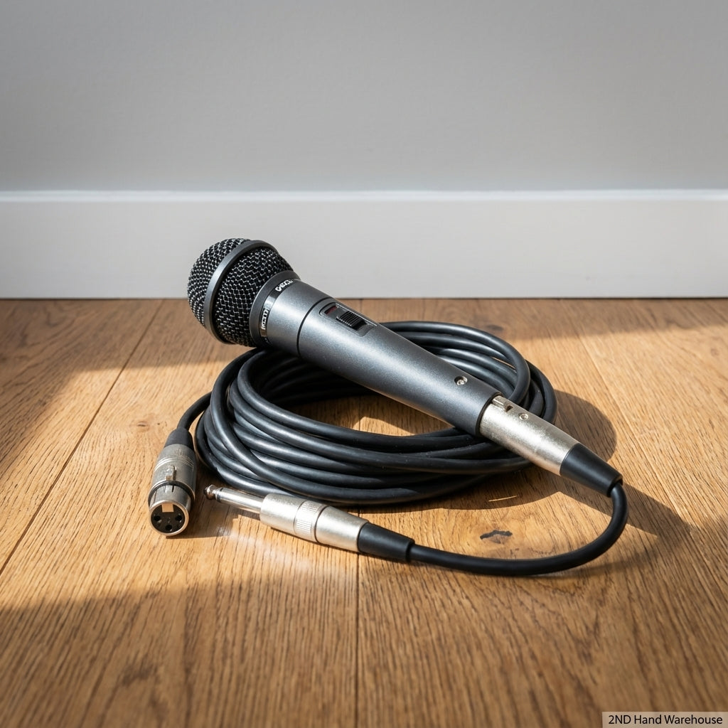 MicrCarol Wired Dynamic Microphone with Cable - Perfect for Karaoke & Vocals