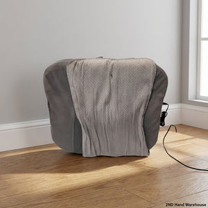 Portable Grey Car Seat Massager Cushion - 2ndhandwarehouse.com