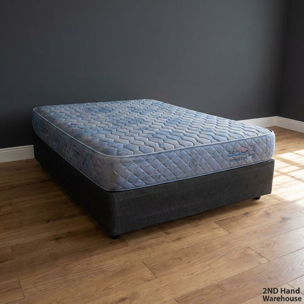 Comfortable Truform double Bed Set with Base