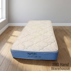 Perfekt Green Senator Single Mattress - Pre-Owned Comfort - 2ndhandwarehouse.com
