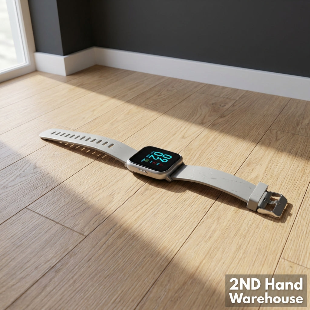 Sleek Grey Smartwatch - Fitness Tracker & Daily Companion - 2ndhandwarehouse.com