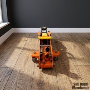 Reliable Orange Hydraulic Trolley Jack - 2ndhandwarehouse.com