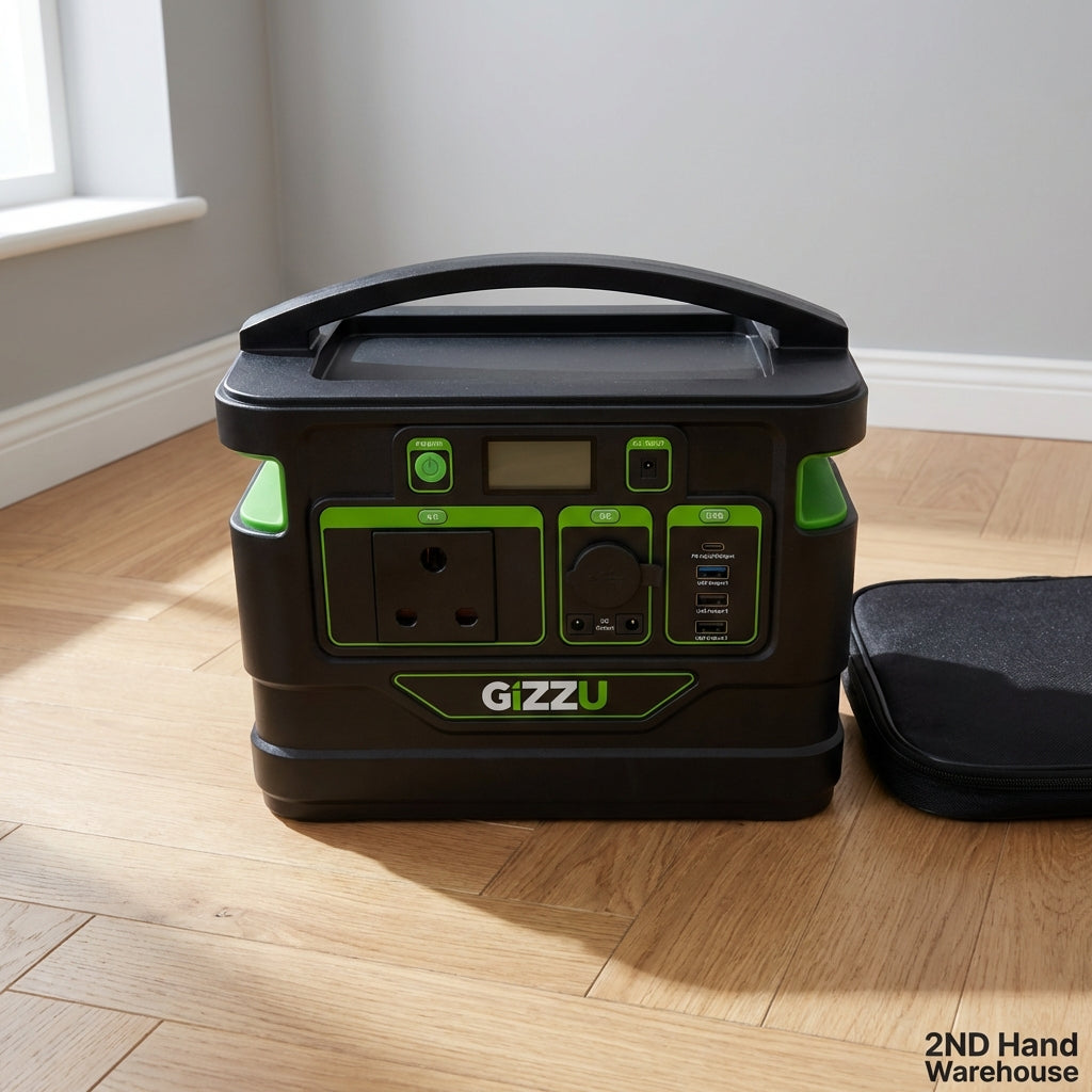 Portable power station  -Gizzu Portable Power Station - Go Anywhere Power Backup - 2ndhandwarehouse.com