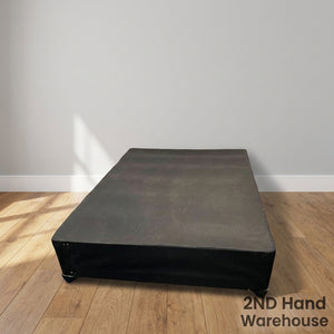 Sleek Black Low Profile Bed Base - 2ndhandwarehouse.com