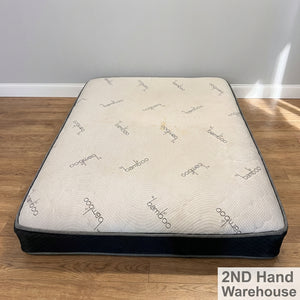 Comfortable double Bamboo Mattress - Pre-loved Sleep Solution - 2ndhandwarehouse.com