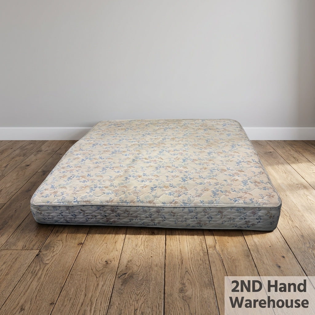 Cozy Floral Pattern Used Mattress - king size - 2ndhandwarehouse.com