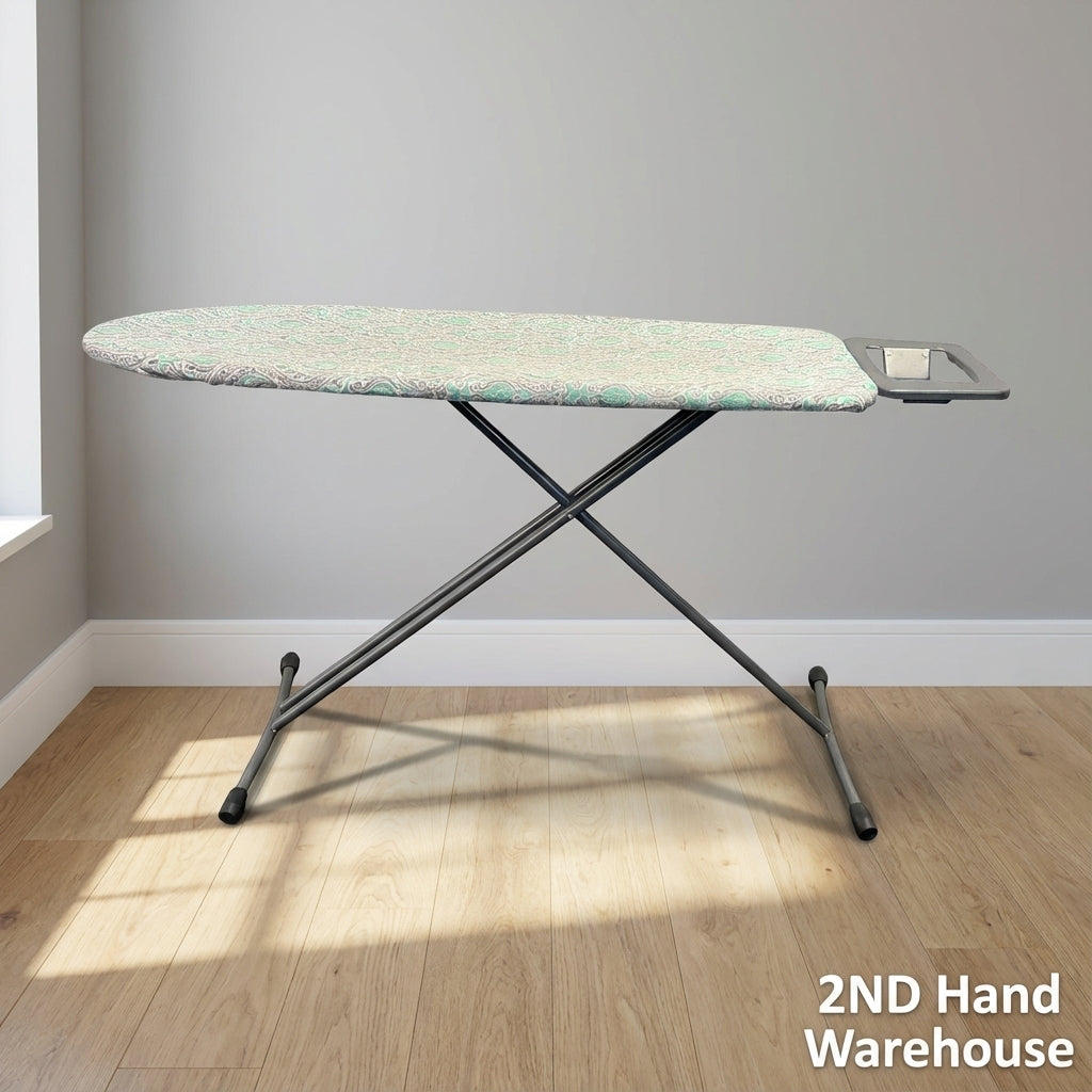 Practical Folding Ironing Board with Patterned Cover