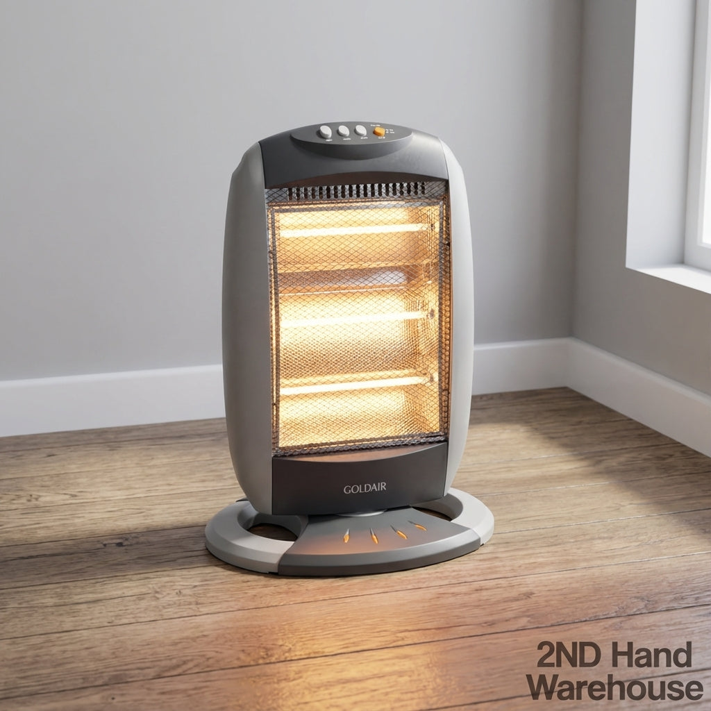 Goldair Oscillating Halogen Heater - Instant Warmth!