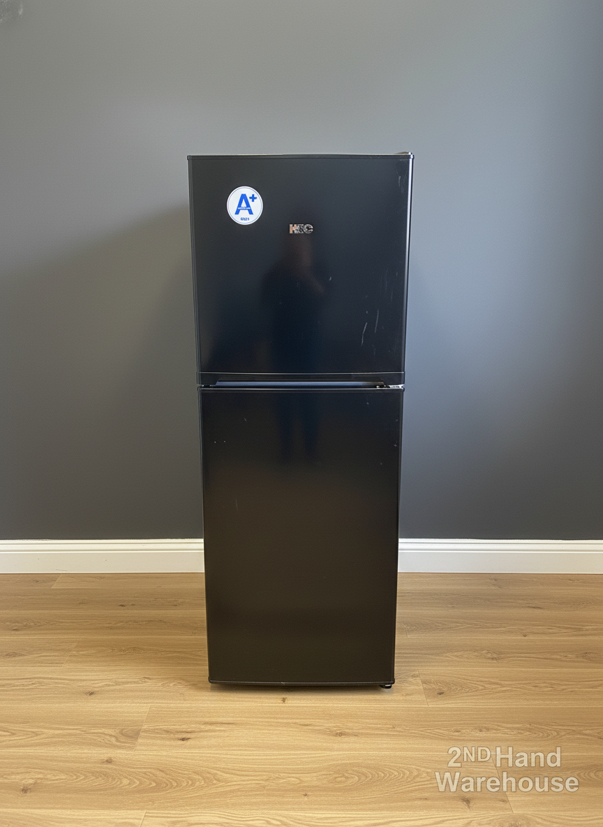 A56552-Black K&C Compact Fridge Freezer - A+ Energy Rated