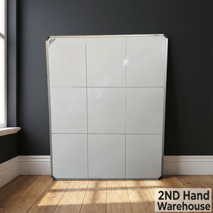 Large Gridded Whiteboard - Versatile Planning Board - 2ndhandwarehouse.com