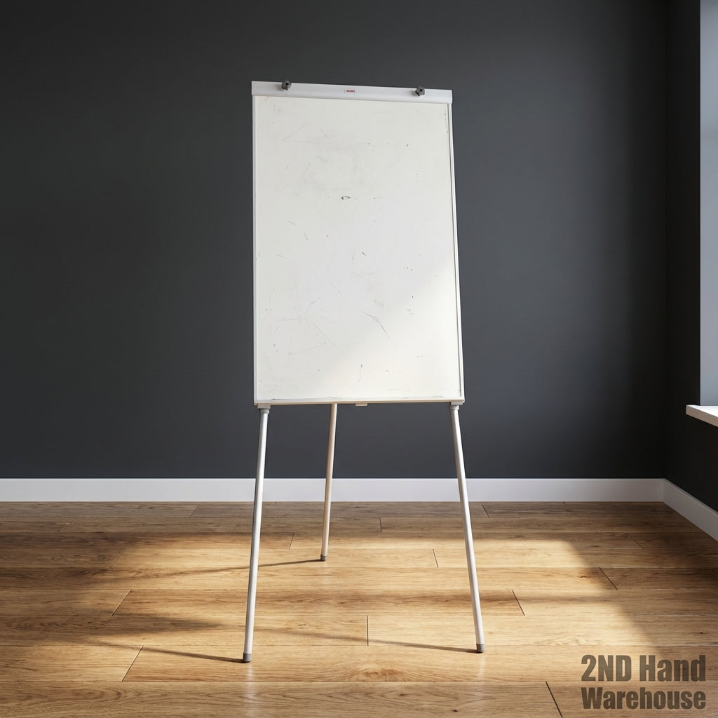 Versatile Freestanding Whiteboard Flip Chart Easel for Office & Home