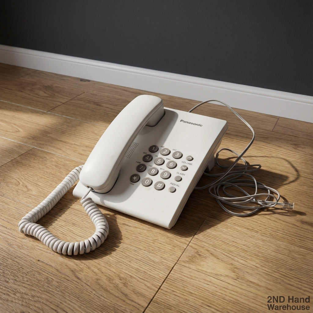 Classic Panasonic Corded Landline Telephone - 2ndhandwarehouse.com