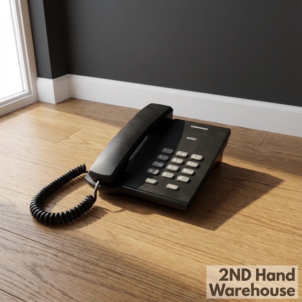 Classic Harel Black Corded Phone - 2ndhandwarehouse.com