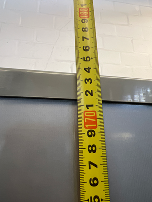 Sleek Silver Whirlpool Double Door Fridge/Freezer - 2ndhandwarehouse.com