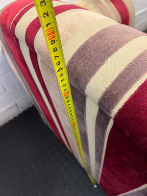 Stripped 1-Seater Armchair - Fair Condition with Surface Marks - 2ndhandwarehouse.com