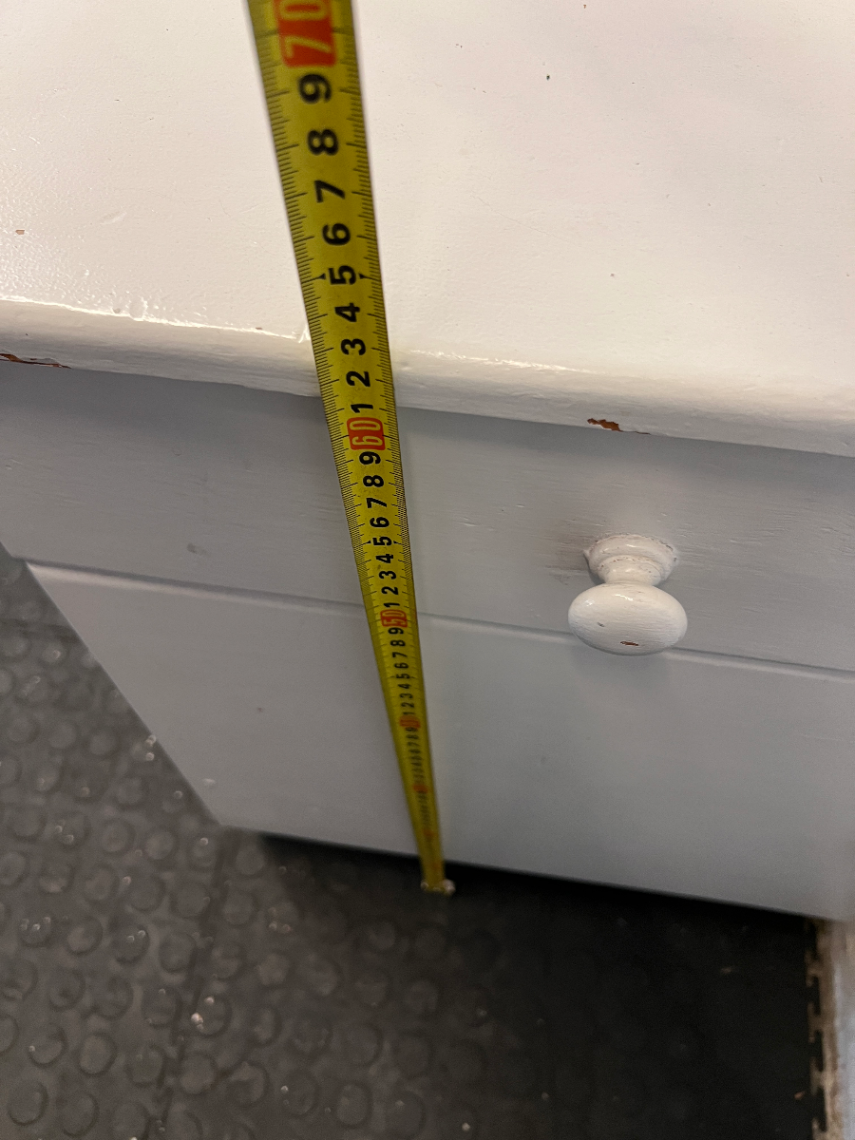 Anouk Vintage Side Table - Noticeable Water Stains on Top - 2ndhandwarehouse.com