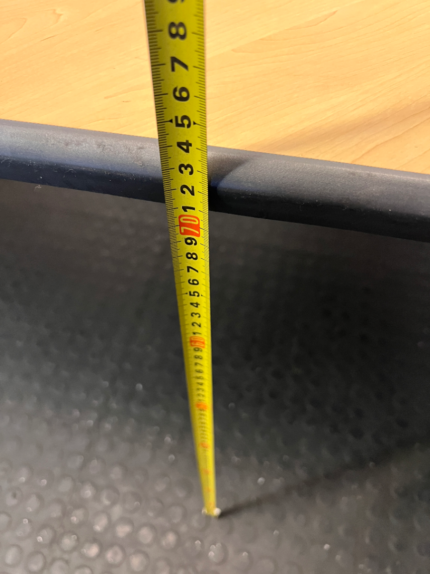 Light Brown L-Shaped Office Desk with 3-Drawer Storage - 2ndhandwarehouse.com