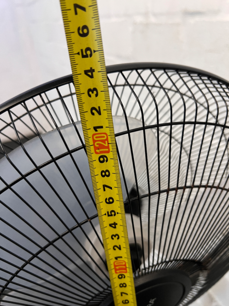 Black Elektra Pedestal Fan - Fair Condition - 2ndhandwarehouse.com