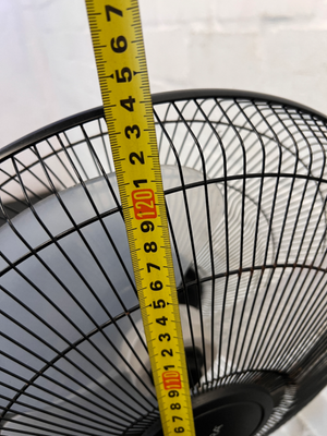 Black Elektra Pedestal Fan - Fair Condition - 2ndhandwarehouse.com